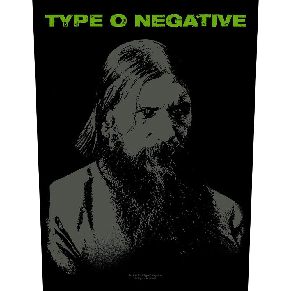 Type O Negative - Dead Again Rugpatch - Zwart